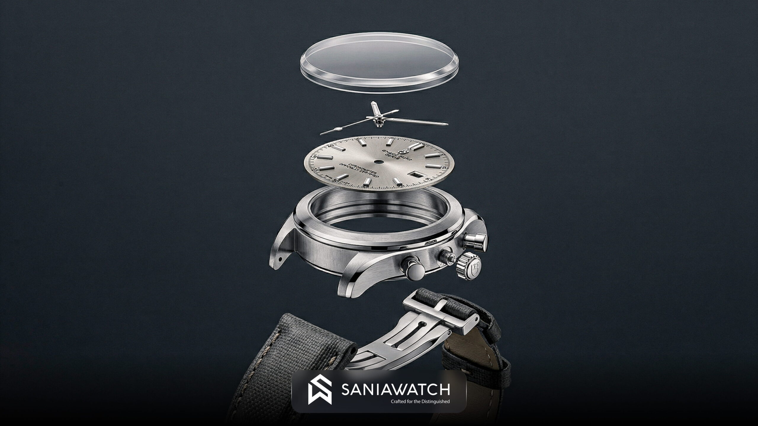 اجزای خارجی یک ساعت مچی