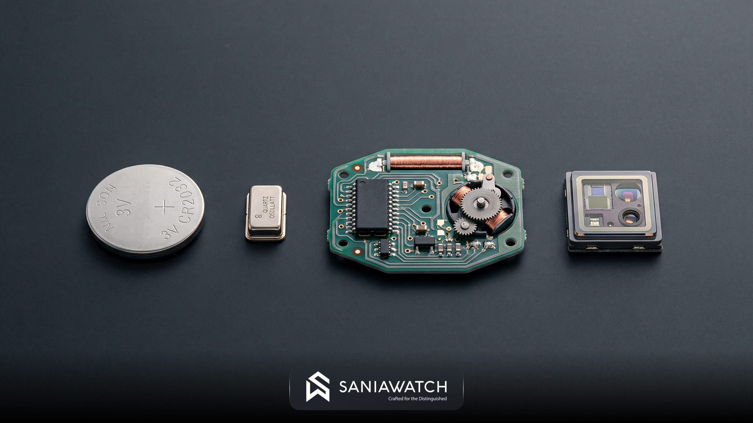 اجزای داخلی یک ساعت مکانیکی